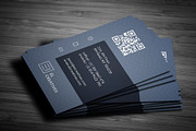 Corporate Blue Business Card, a Business Card Template by bouncy (Thumbnail 1 of 4)