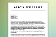 CV Template | Simple Resume Package, a Resume Template by Scribbled Napkin Design (Thumbnail 3 of 4)
