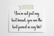 Something | Script Font, a Handwritten Font by Scratchones (Thumbnail 4 of 8)