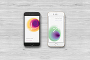 Vibrant gradient blurs, a Texture Graphic by Polar Vectors (Thumbnail 3 of 11)