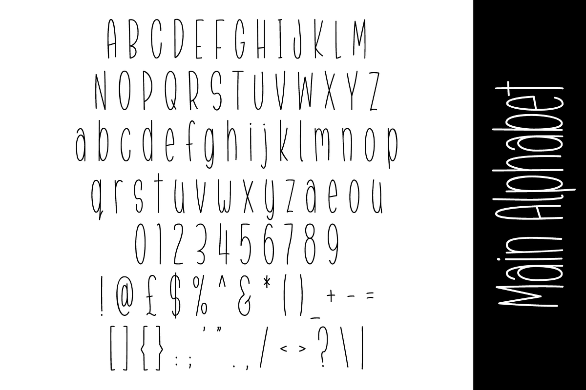 Rawbone fun handwritten font +extras, a Font by Little Type Factory (Photo 9 of 10)