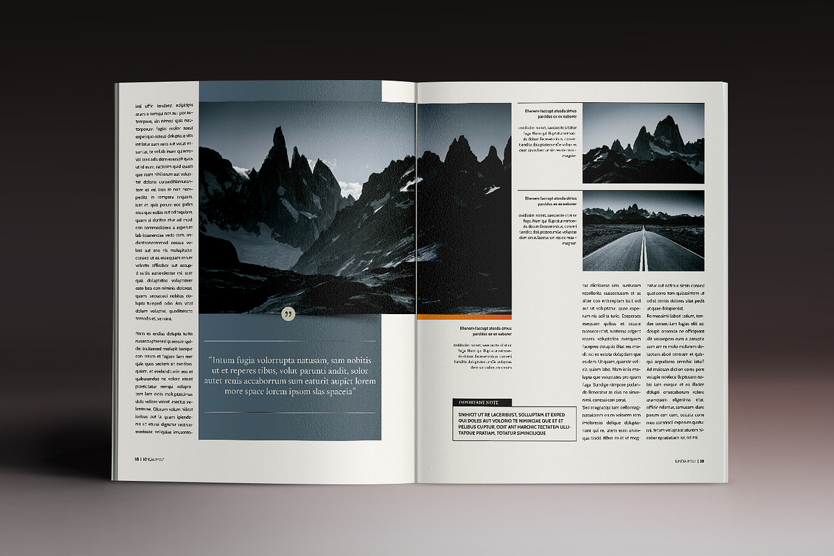 Kinda Magazine, a Magazine Template by Luuqas Design (Photo 8 of 16)