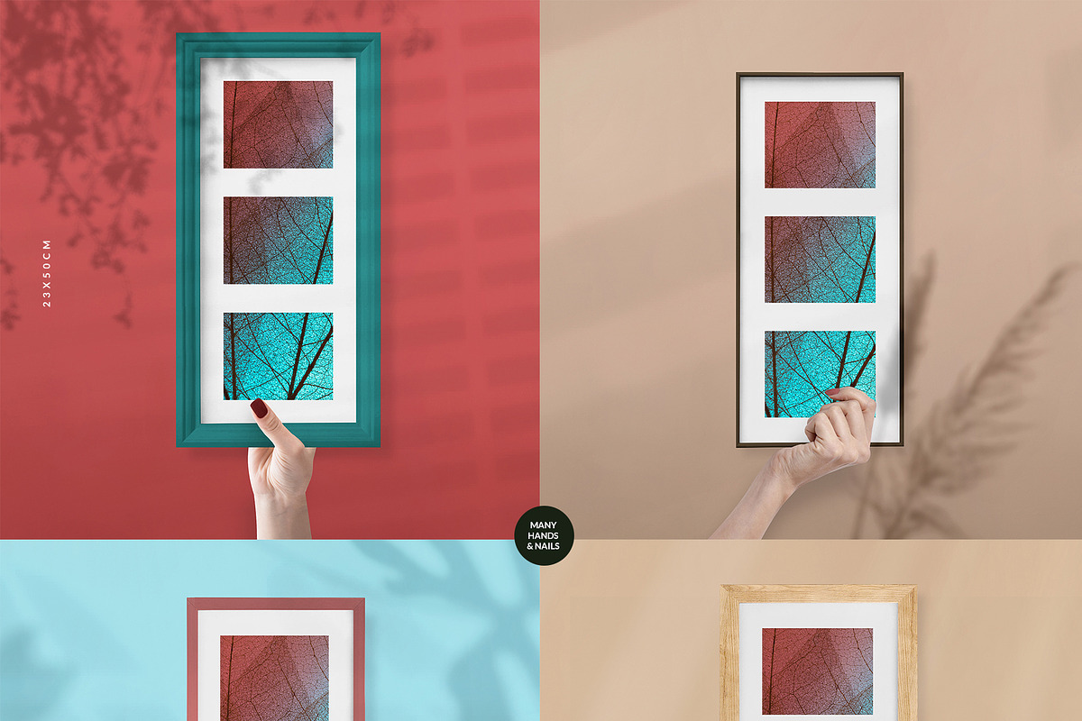 Many Frames Types & Hands Mock-ups, a Household Mockup by Apparel_Mockups (Photo 3 of 6)