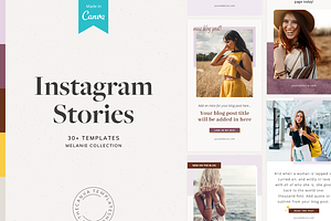 Melanie IG Stories Canva Templates