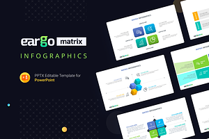 Eargo Matrix Infographics PowerPoint