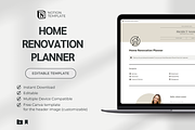 Home Renovation Notion Planner, a Presentation Template by yesitisprintable (Thumbnail 1 of 9)
