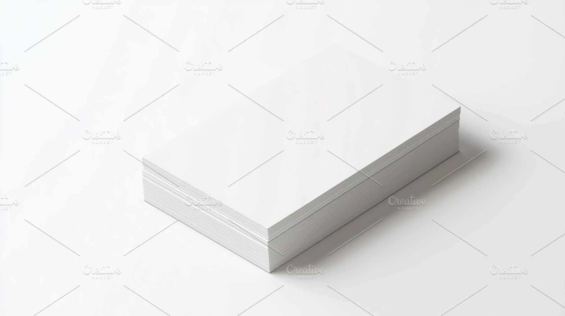 Stack of blank white business cards, a Business Photo by MistyDay