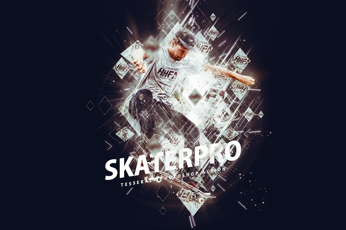 Tesseract Photoshop Action, an Action Add-On by AndriyFM (Photo 4 of 15)