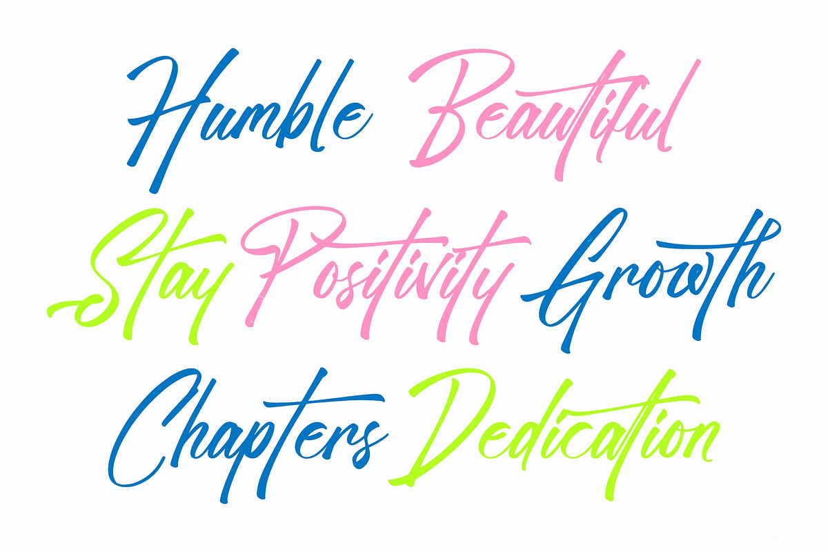 Hipnotesa Majestory Modern Brush, a Script Font by Letterena Studios Script (Photo 9 of 10)