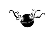 Cartoon Bomb Blast Silhouette, a Graphic by hafijul (Thumbnail 2 of 14)