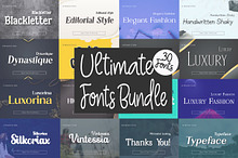 Unlimited Mega Bundle Font