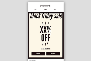 4 Black Friday Promotion Emails