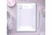 Dreamcore Planner Templates, a Stationery Template by Victoria Obscure (Thumbnail 3 of 3)