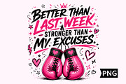 Stronger Than My Excuses, a Sport Illustration by Creative Art (Thumbnail 1 of 3)