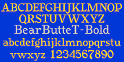 BearButteT, a Slab Serif Font by Ingrimayne Type (Thumbnail 5 of 8)