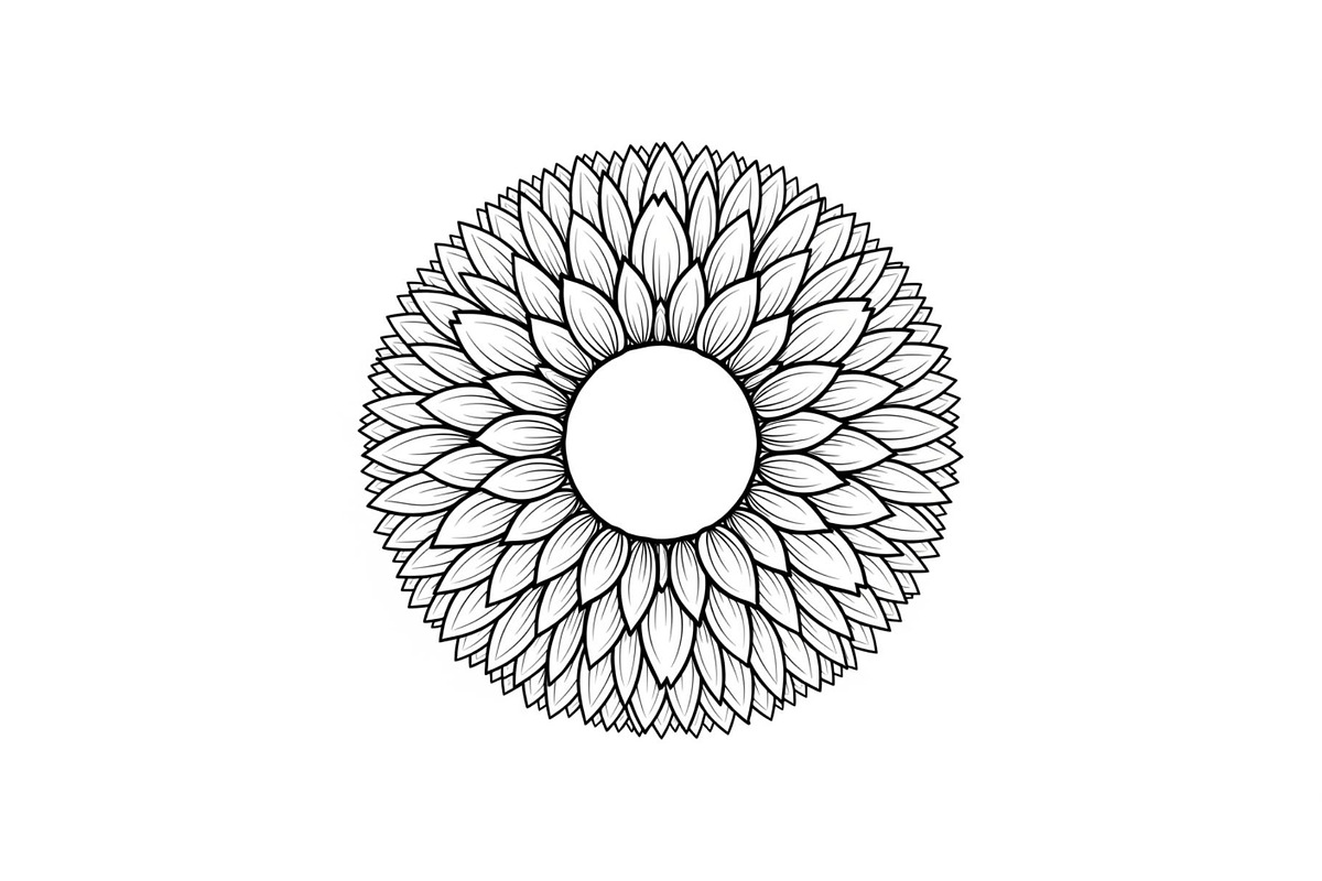 Floral Mandala Circle Frame Bundle, an Illustration by Gaye Art (Photo 33 of 51)
