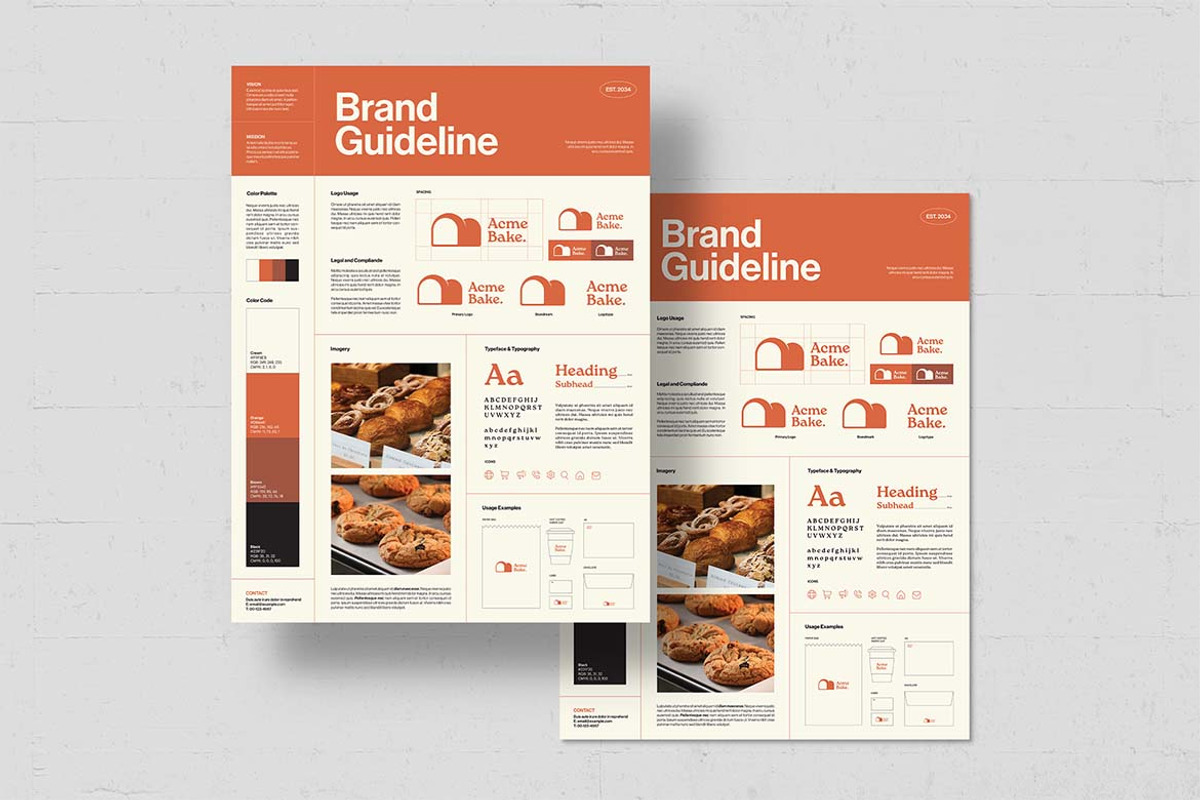 Brand Guideline Poster Template, a Poster Template by BrandPacks (Photo 4 of 4)