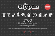 The Glyphs 1700 icons & symbols, an Icon by Vectopus.com (Thumbnail 1 of 5)