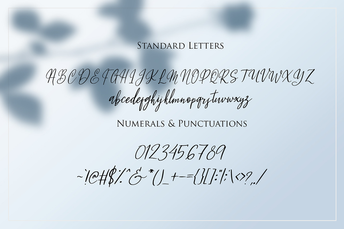 Fleur Bleue - Romantic Font preview 7
