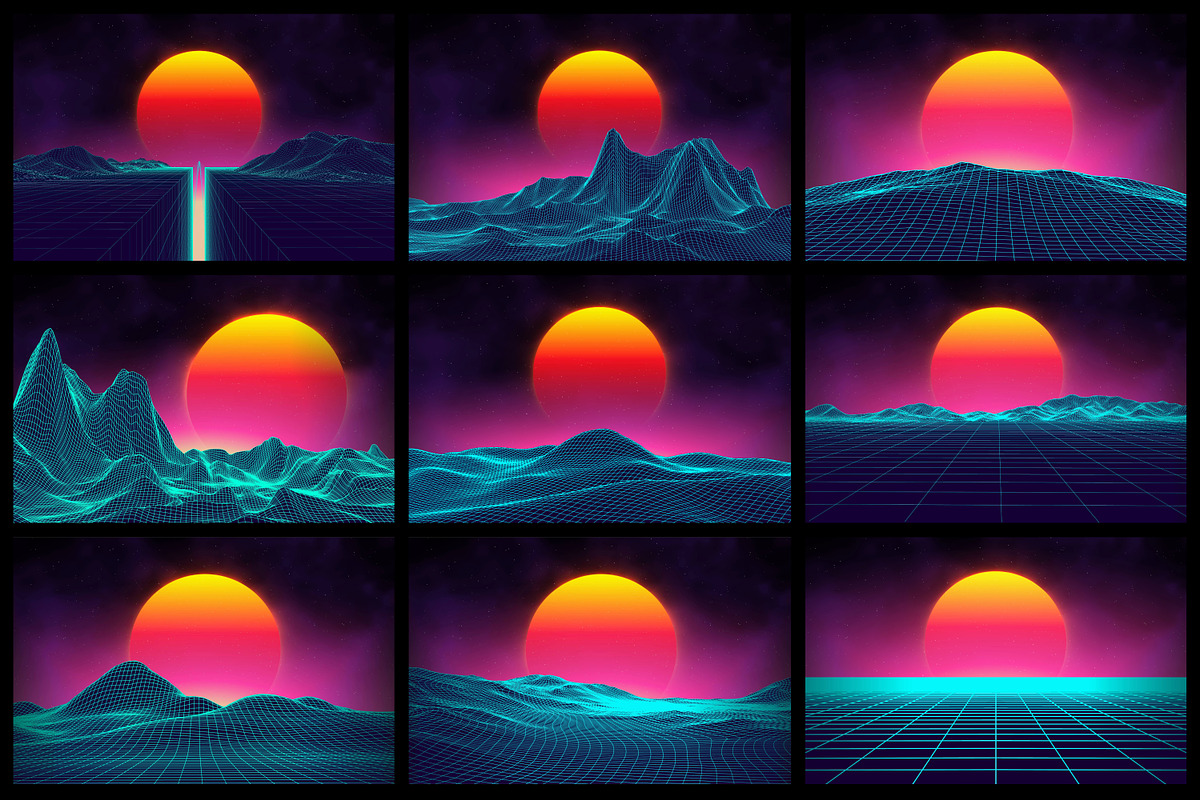 Aeternum - Retro Collection, a Technology Illustration by RDShop (Photo 5 of 7)