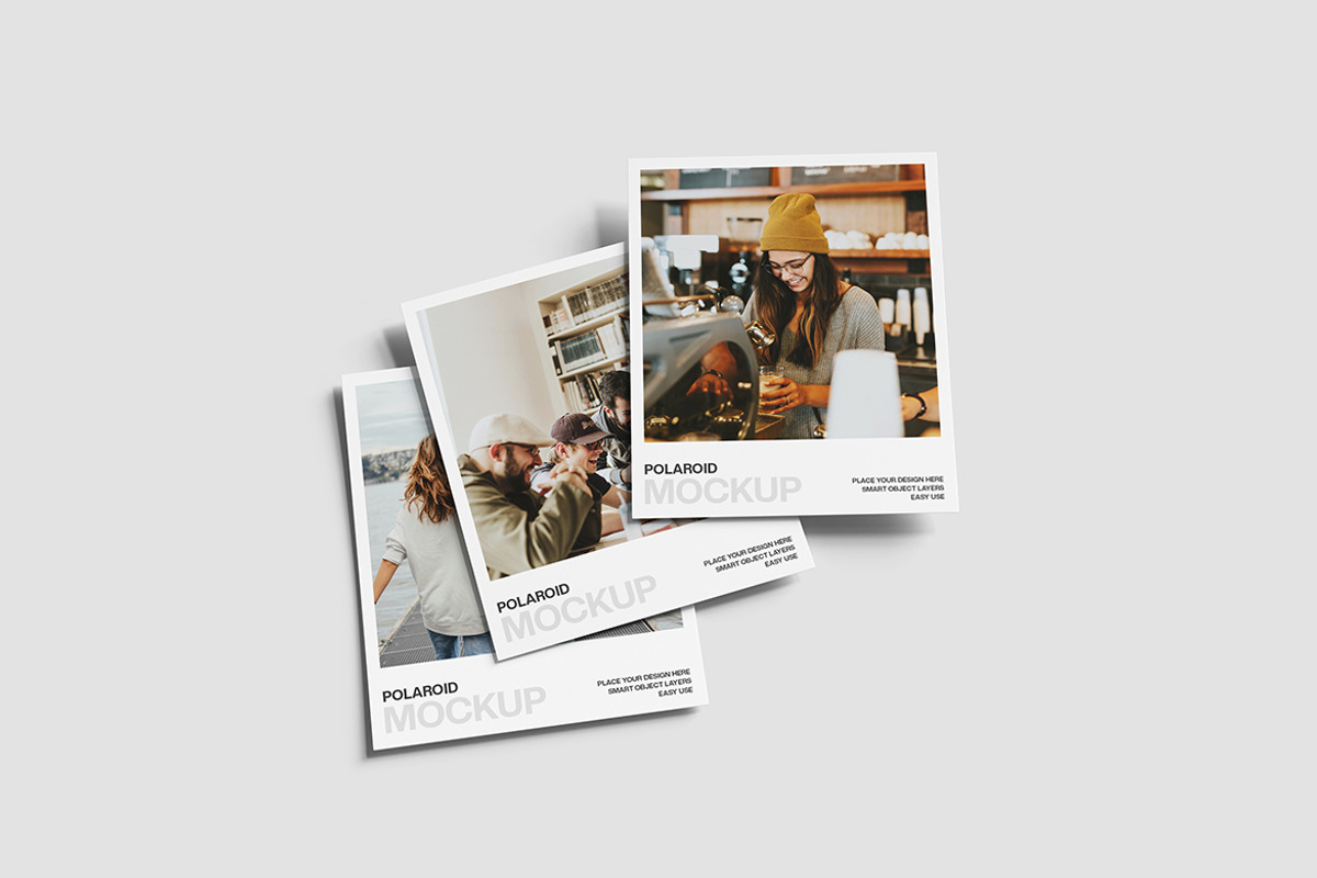 Polaroid Mockup, a Product Mockup by Indah (Photo 3 of 6)