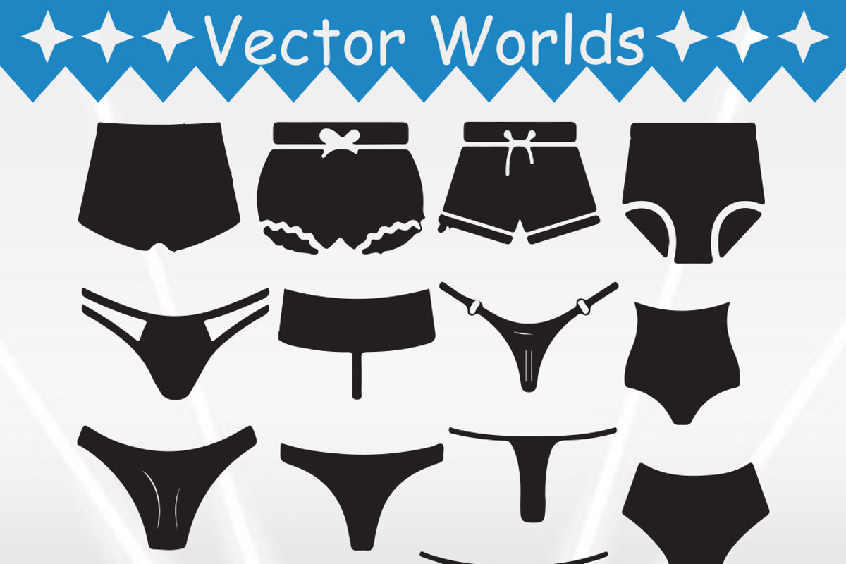 Kids Underwear Svg, Kids Svg, an Object Graphic by VectorWorlds (Photo 3 of 3)