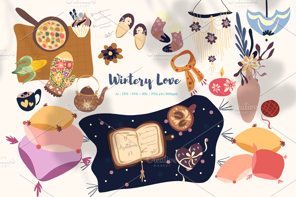 Cozy Home | Scene Creator, an Illustration by ArtstudioByKhushbu (Photo 3 of 5)