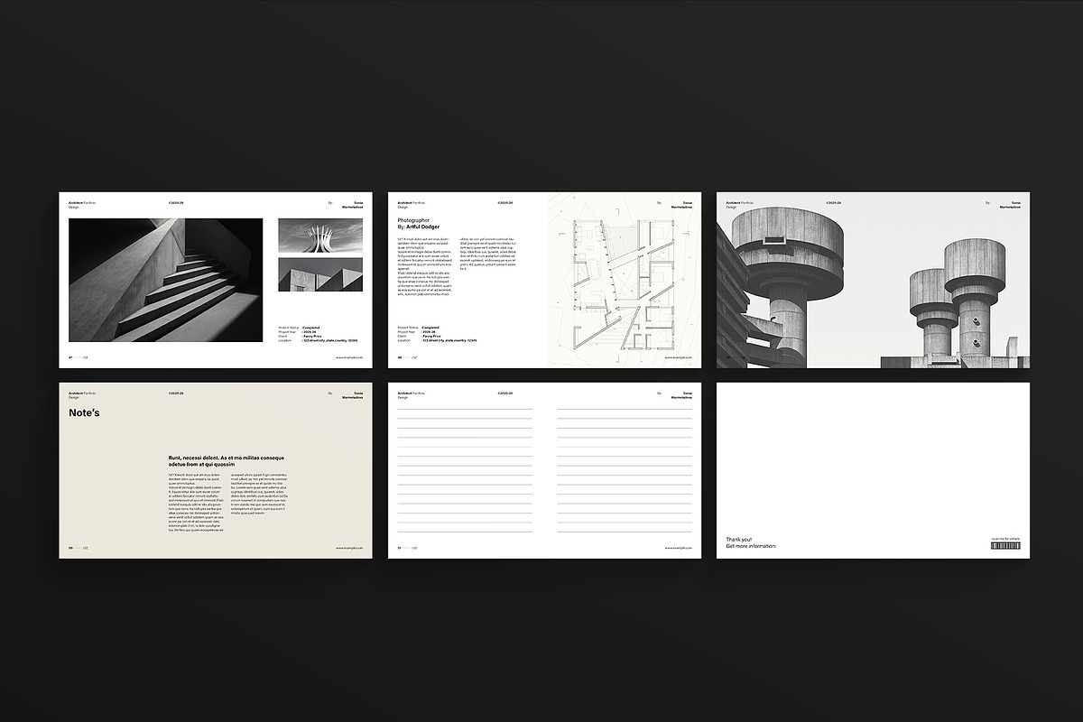 Architecture Presentation Template, a Presentation Template by ArtisanaAura (Photo 9 of 9)