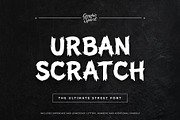 Urban Scratch Decorative Font, a Handwritten Font by Graphic Spirit (Thumbnail 1 of 8)