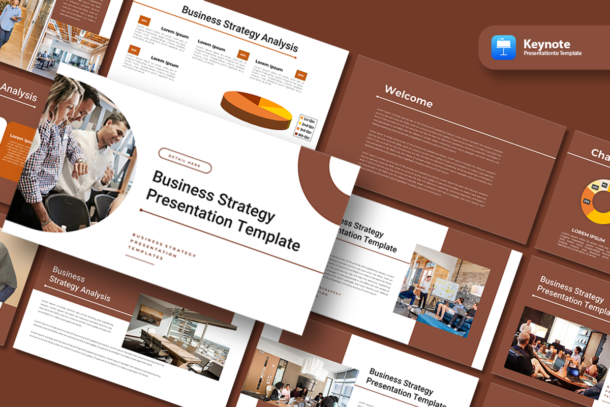 Business Strategy - Keynote Template, a Presentation Template by artchiles_design (Photo 1 of 4)