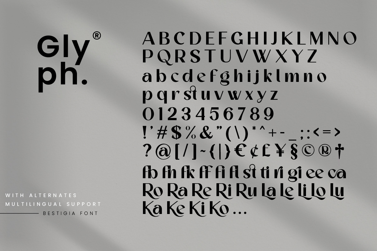 Bestigia Beauty Elegant Sans Font, a Sans Serif Font by Ronny Studio (Photo 14 of 15)