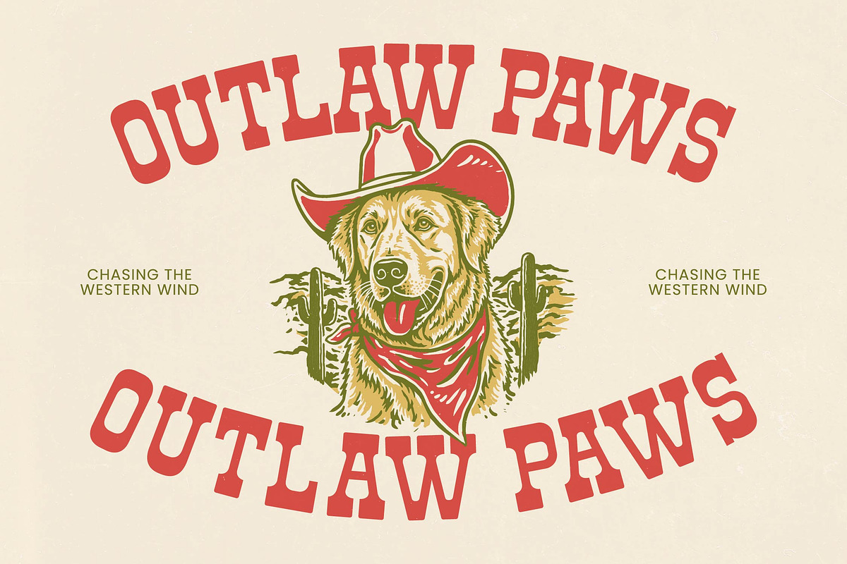 Rodeo Drinks Western Vintage Font, a Slab Serif Font by timelesstype.co (Photo 6 of 20)
