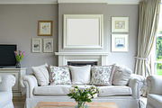 Posters Frames Mockup in Interior, a Templates & Theme by VetalStock (Thumbnail 7 of 13)