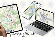 Floral dragonfly illust.(handpainted, an Object Illustration by Grandma's Lore (Thumbnail 9 of 11)