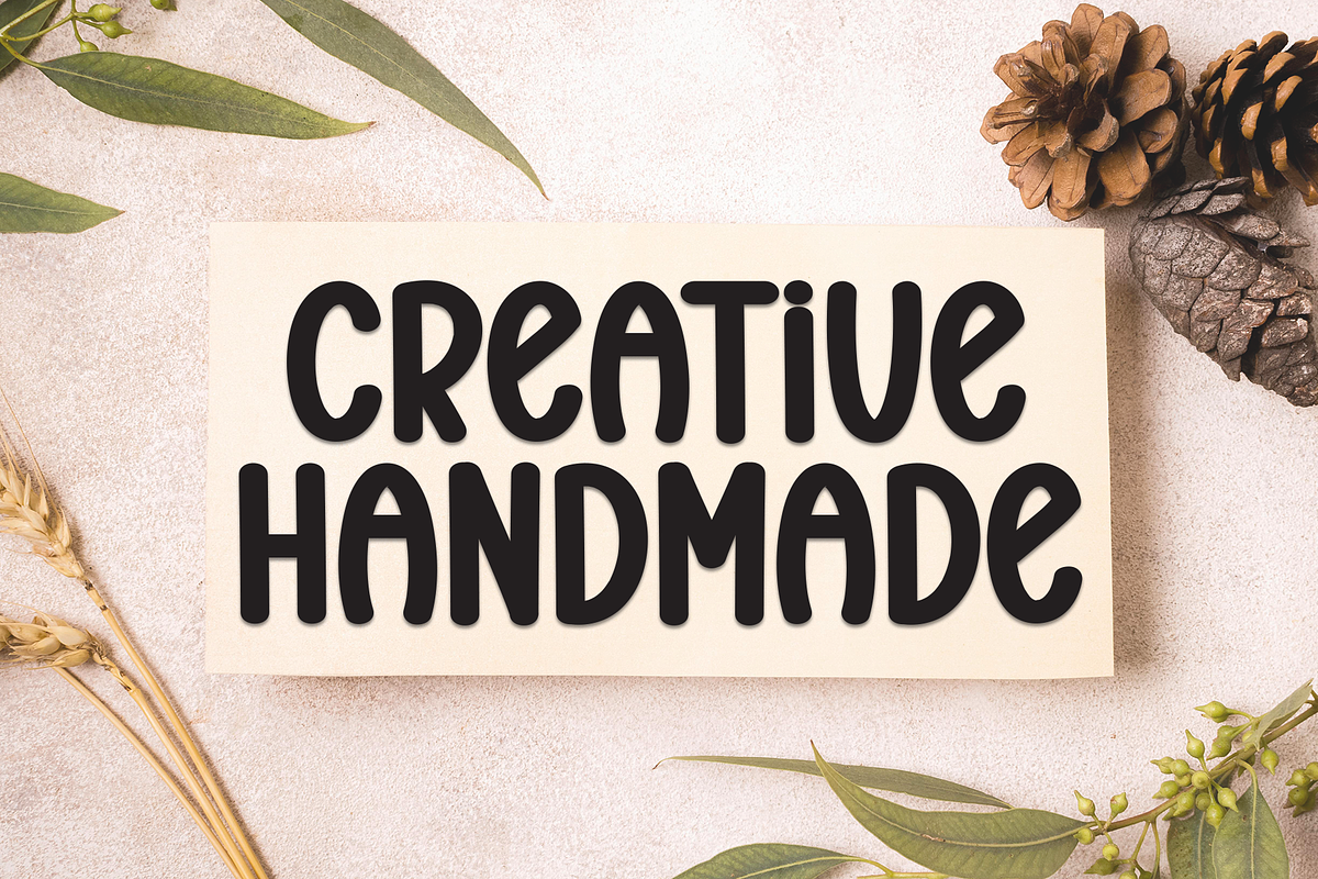 Hello Thick | Script Font, a Script Font by Scratchones (Photo 5 of 8)
