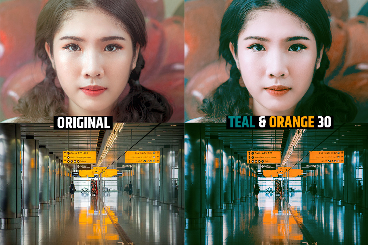 Orange & Teal 30 Cinematic FILM LUTS, a Plug-in Add-On by WeLovePresets (Photo 61 of 61)