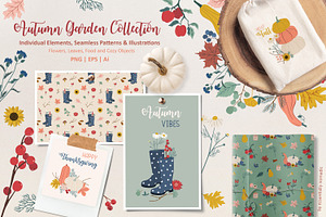 Autumn Garden Pattern Collection