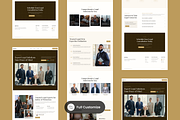 Juristex - Law Firm Landing Page, a Landing Page Template by SLAB! Design (Thumbnail 3 of 4)