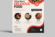 Resturant Delicious Food Menu Flyer, a Flyer Template by MightyDesign (Thumbnail 5 of 8)