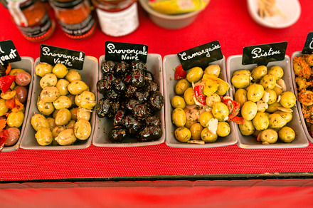 Fresh Olives At A Market In Southern France, a Food & Drink Photo by nullplus Photography
