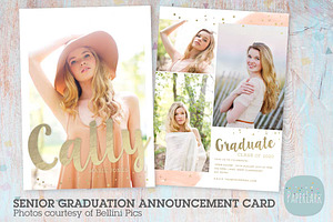 AG020 Senior Graduation Card, a Card Template by Paper Lark