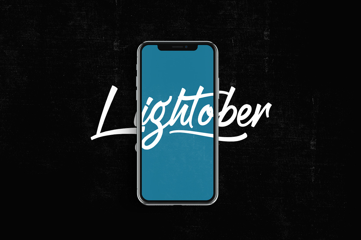 Lightober font preview 7