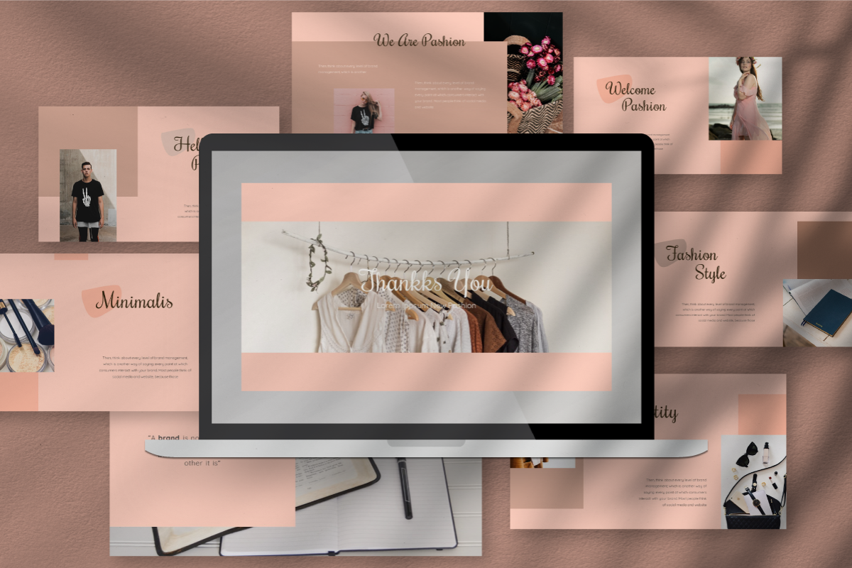 New Pashion Google Slide Template, a Presentation Template by Inkofert (Photo 11 of 11)