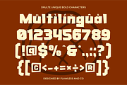 Drulte Latte - Bold Display Font, a Sans Serif Font by Flawless And Co (Thumbnail 9 of 10)