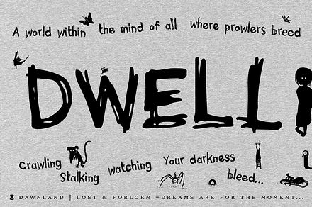 Lost & Forlorn – Complete, 4 fonts, a Font by dawnland