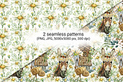 Donkey and windmill clipart, an Animal Illustration by Artmanata (Thumbnail 4 of 11)