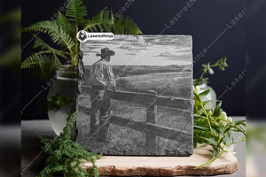 Cowboy Rustic Ranch Fence Farmland