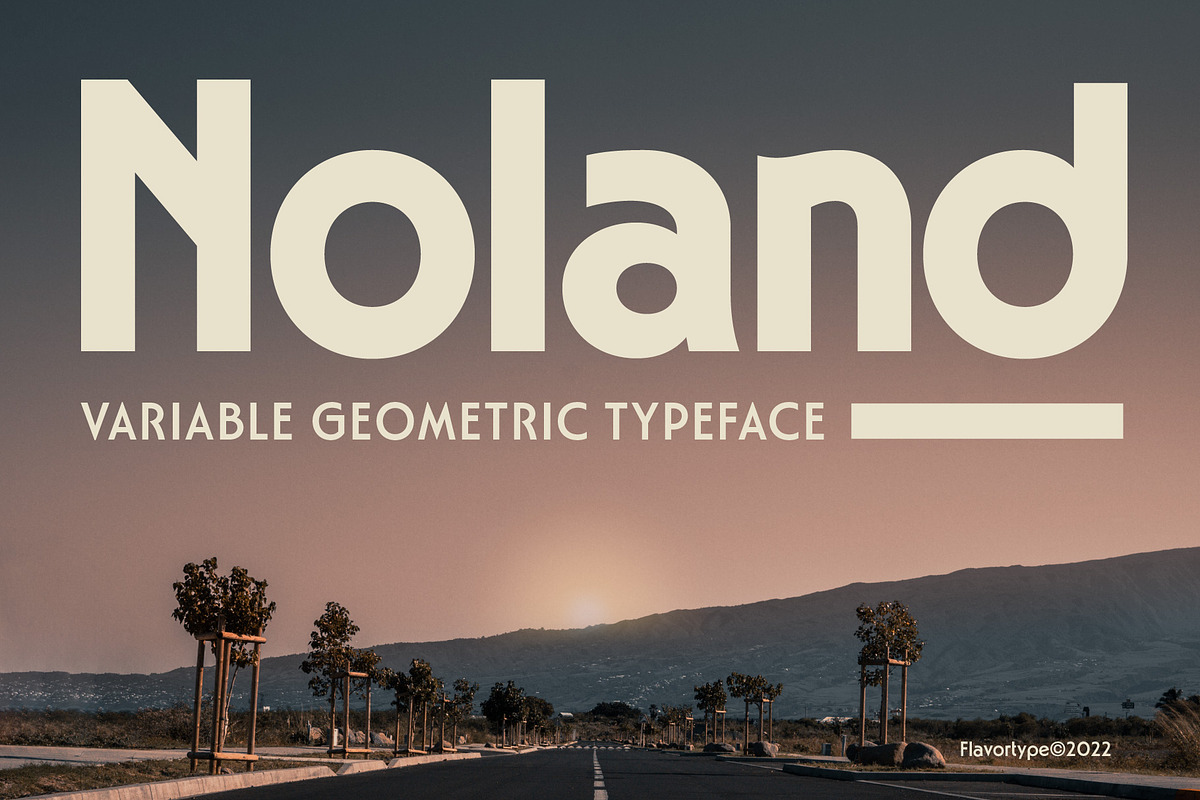 Noland, a Sans Serif Font by Flavortype (Photo 1 of 16)