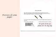 Italic calligraphy Guidelines, a Brochure Template by Line and Bloom (Thumbnail 5 of 8)