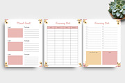 Editable Canva Meal Planner Template, a Stationery Template by Ultimate Template Shop (Thumbnail 7 of 9)